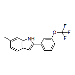 6-Methyl-2-[3-(trifluoromethoxy)phenyl]-1H-indole