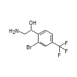 2-Amino-1-[2-bromo-4-(trifluoromethyl)phenyl]ethanol
