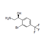 (S)-2-Amino-1-[2-bromo-4-(trifluoromethyl)phenyl]ethanol