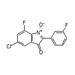 5-Chloro-7-fluoro-2-(3-fluorophenyl)-3-oxo-3H-indole 1-Oxide