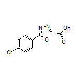 5-(4-Chlorophenyl)-1,3,4-oxadiazole-2-carboxylic Acid
