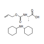 Dicyclohexylamine (S)-2-[[(Allyloxy)carbonyl]amino]propanoate