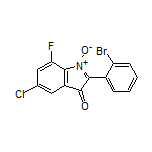 2-(2-Bromophenyl)-5-chloro-7-fluoro-3-oxo-3H-indole 1-Oxide