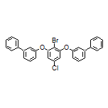 3,3’’-[(2-Bromo-5-chloro-1,3-phenylene)bis(oxy)]di-1,1’-biphenyl
