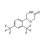 6-[2,4-Bis(trifluoromethyl)phenyl]morpholin-3-one