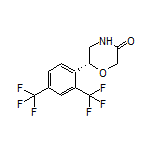 (R)-6-[2,4-Bis(trifluoromethyl)phenyl]morpholin-3-one