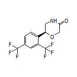 (S)-6-[2,4-Bis(trifluoromethyl)phenyl]morpholin-3-one