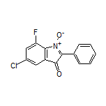 5-Chloro-7-fluoro-3-oxo-2-phenyl-3H-indole 1-Oxide