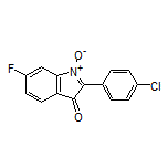 2-(4-Chlorophenyl)-6-fluoro-3-oxo-3H-indole 1-Oxide