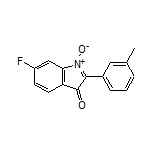 6-Fluoro-3-oxo-2-(m-tolyl)-3H-indole 1-Oxide
