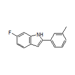 6-Fluoro-2-(m-tolyl)-1H-indole