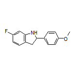 6-Fluoro-2-(4-methoxyphenyl)indoline