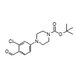 4-(4-Boc-piperazin-1-yl)-2-chlorobenzaldehyde