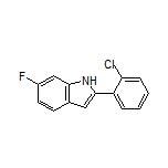 2-(2-Chlorophenyl)-6-fluoro-1H-indole
