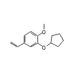 2-(Cyclopentyloxy)-1-methoxy-4-vinylbenzene