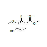 Methyl 4-Bromo-2-fluoro-3-methoxybenzoate