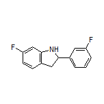 6-Fluoro-2-(3-fluorophenyl)indoline