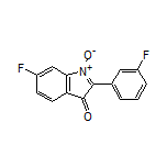 6-Fluoro-2-(3-fluorophenyl)-3-oxo-3H-indole 1-Oxide