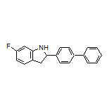 2-(4-Biphenylyl)-6-fluoroindoline