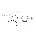 2-(4-Bromophenyl)-6-fluoro-3-oxo-3H-indole 1-Oxide