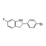 2-(4-Bromophenyl)-6-fluoroindoline
