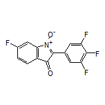 6-Fluoro-3-oxo-2-(3,4,5-trifluorophenyl)-3H-indole 1-Oxide