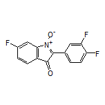 2-(3,4-Difluorophenyl)-6-fluoro-3-oxo-3H-indole 1-Oxide