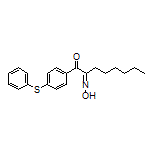 2-(Hydroxyimino)-1-[4-(phenylthio)phenyl]-1-octanone