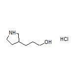 3-(Pyrrolidin-3-yl)-1-propanol Hydrochloride