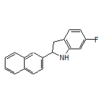 6-Fluoro-2-(naphthalen-2-yl)indoline