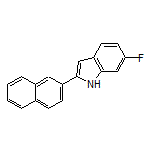 6-Fluoro-2-(naphthalen-2-yl)-1H-indole