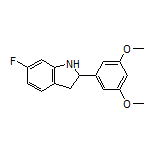 2-(3,5-Dimethoxyphenyl)-6-fluoroindoline