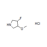 3-Fluoro-4-methoxypyrrolidine Hydrochloride