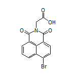2-[6-Bromo-1,3-dioxo-1H-benzo[de]isoquinolin-2(3H)-yl]acetic Acid