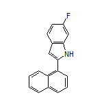 6-Fluoro-2-(naphthalen-1-yl)-1H-indole