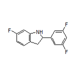 2-(3,5-Difluorophenyl)-6-fluoroindoline