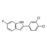 2-(3,4-Dichlorophenyl)-6-fluoro-1H-indole