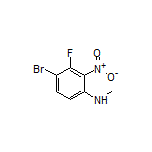4-Bromo-3-fluoro-N-methyl-2-nitroaniline