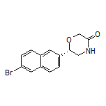 (S)-6-(6-Bromo-2-naphthyl)morpholin-3-one