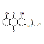 2-Chloro-N-(4,5-dihydroxy-9,10-dioxo-9,10-dihydroanthracen-2-yl)acetamide