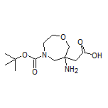 2-(6-Amino-4-Boc-1,4-oxazepan-6-yl)acetic Acid