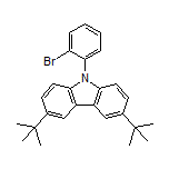 9-(2-Bromophenyl)-3,6-di-tert-butyl-9H-carbazole