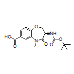 (R)-3-(Boc-amino)-5-methyl-4-oxo-2,3,4,5-tetrahydrobenzo[b][1,4]oxazepine-7-carboxylic Acid