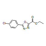 Ethyl 5-(4-Chlorophenyl)-1,3,4-oxadiazole-2-carboxylate