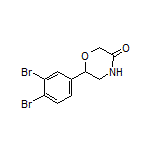 6-(3,4-Dibromophenyl)morpholin-3-one