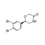 (R)-6-(3,4-Dibromophenyl)morpholin-3-one
