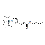 Butyl (E)-3-[1-(Triisopropylsilyl)-1H-pyrrol-3-yl]acrylate