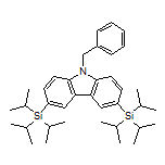 9-Benzyl-3,6-bis(triisopropylsilyl)-9H-carbazole