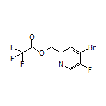 (4-Bromo-5-fluoropyridin-2-yl)methyl 2,2,2-Trifluoroacetate