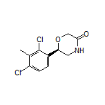 (R)-6-(2,4-Dichloro-3-methylphenyl)morpholin-3-one